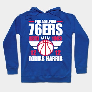 Philadelphia 76ERS Harris 12 Basketball Retro Hoodie